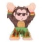 Piñata de romper Mono hawaiano  39,5  cm