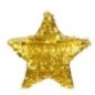 Piñata estrella oro 44 cm romper mejicana