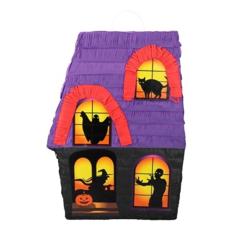 pinata casa encantada 45x33 cm de romper mejicana 30982 8412345010224