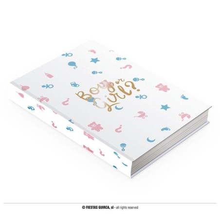 libro para fiesta revelacion genero 31006 8412345010224