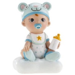 figura bebe nino con biberon bautizo 310142 8412345010224