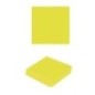 Servilletas amarillo neon 12 uds 33 cm