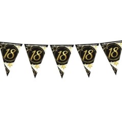 guirnalda banderin triangular 18 cumpleanos 3 mt 31064 8412345010224