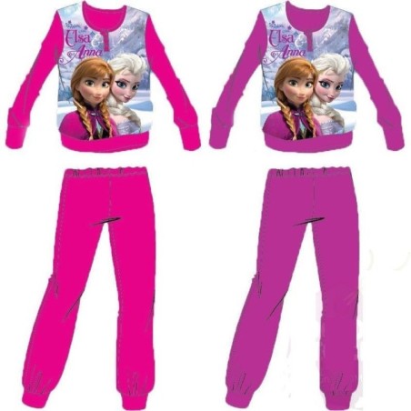 pijama micropolar frozen en caja lila talla 3 anos 31073 T3 8412345010224