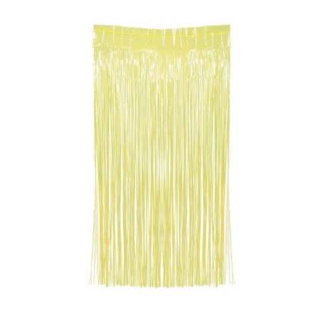 cortina amarillo fucsia neon 100x200 cm 31118 8412345010224