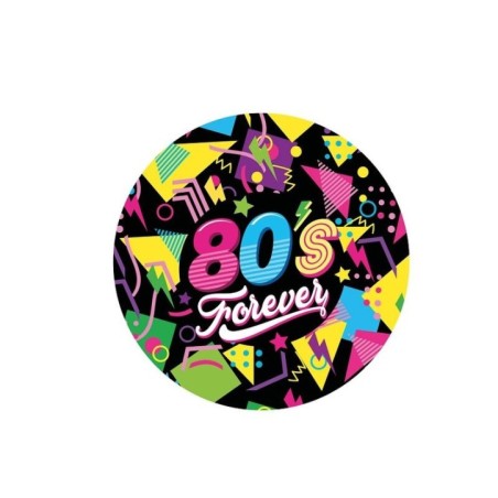 bol fiesta anos 80 32 cm cuenco ochentera 31132 8412345010224
