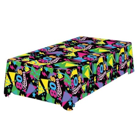 mantel fiesta anos 80 137x274 cm ochentera 31134 8412345010224