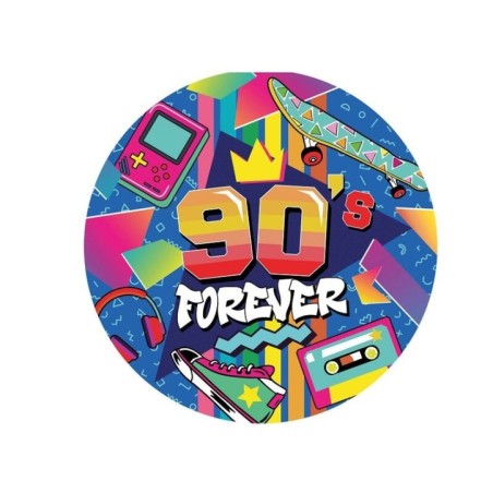 bol fiesta anos 90 32 cm cuenco 31140 8412345010224