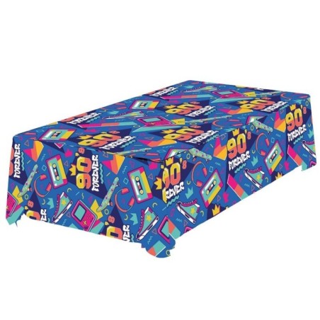 mantel fiesta anos 90 137x274 cm 31142 8412345010224