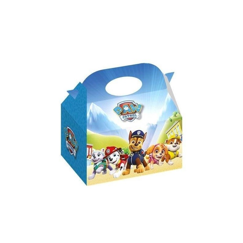 Cajitas regalo cumpleaños Patrulla Canina 12 uds