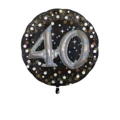 globo 18 cumpleanos negro y oro 81 cm efecto 3d 3215201 8412345010224