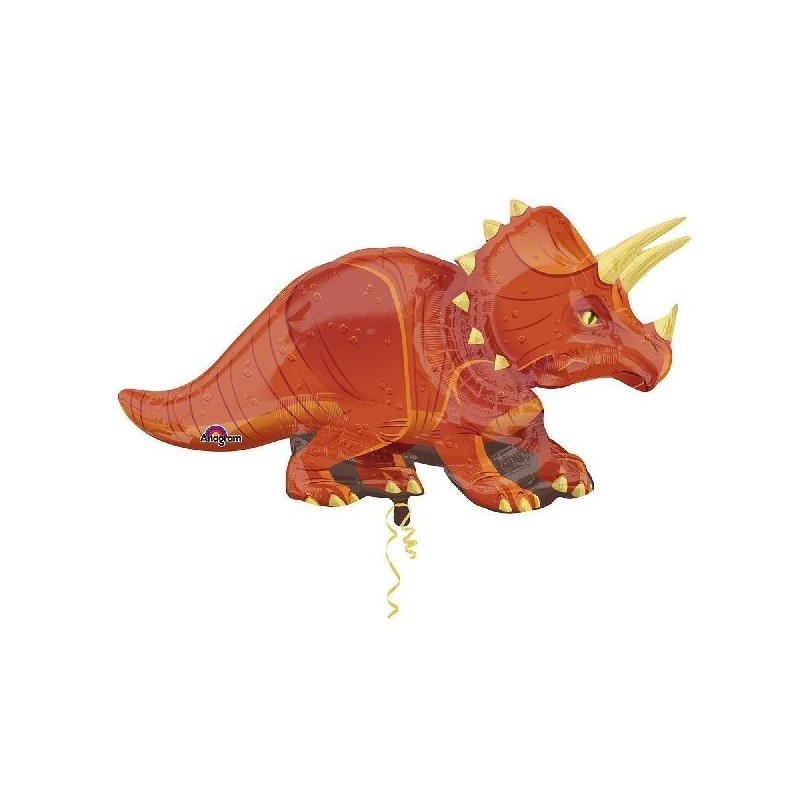 Globo Triceratops dinosaurio 106 cm