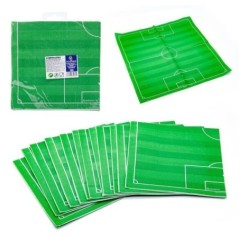 servilletas campo de futbol 12 uds 165 cm 34065 5020570339985