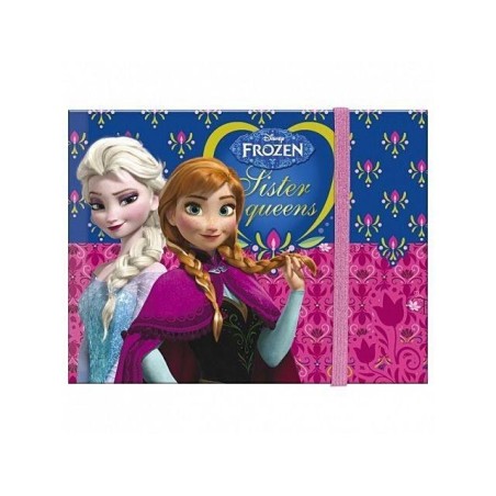 diario de goma frozen 19x14 cm 34079 5020570339985