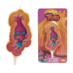 vela trolls figura 75 cm unidad 346137 5020570339985