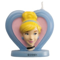 vela cenicienta princesa disney 3d 55 cm para tarta 346194 5020570339985