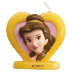 vela bella princesa disney 3d 55 cm para tarta 346206 5020570339985