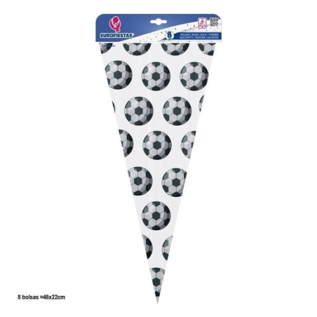 bolsas cono chuches futbol 8 uds 48x21 cm 35039 5020570339985