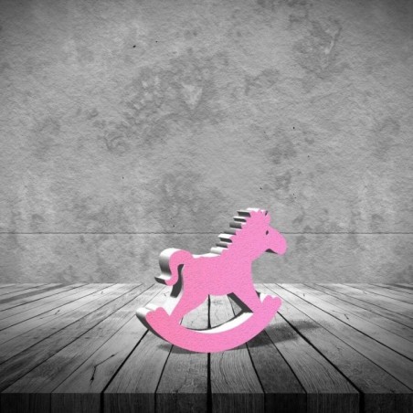 figura caballito bebe rosa 30 cm porex 35514DT 5020570339985