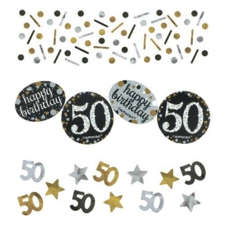 confeti 50 cumpleanos celebracion oro n 360191 5020570339985