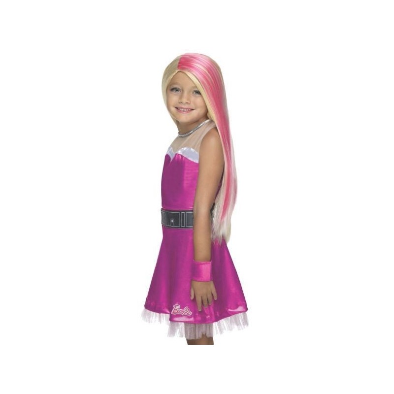 Peluca Barbie original para niña