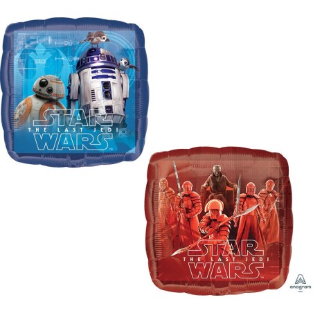 globo Star Wars los ultimos jedi para helio o aire 18 43 cm 3668401 8003558006335