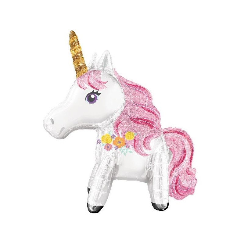 Globo unicornio de 55cm x 63cm para aire
