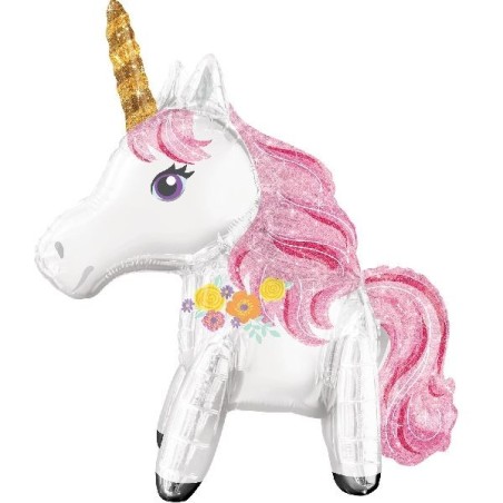 globo unicornio de 55cm x 63cm para aire 3688701 8003558006335