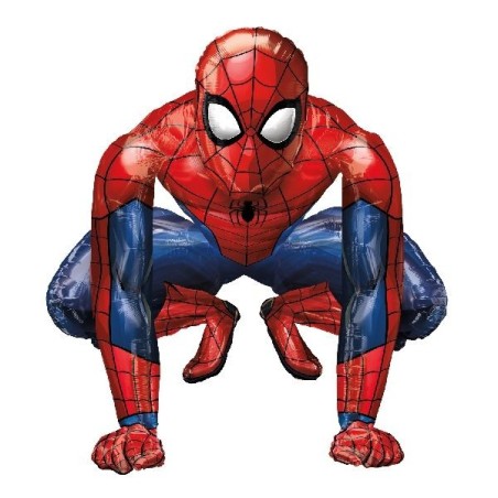 globo de spiderman grande 38x38 cm para aire 3819401 8003558006335