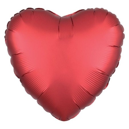 globo luxe sangria satin corazon 45 cm helio o aire 18 3858401 8003558006335