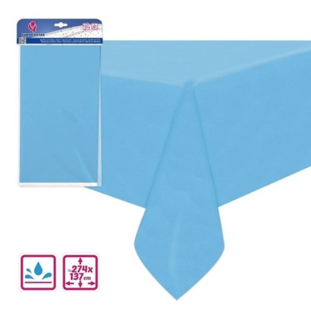 mantel azul reusable 137x274 cm 40016 8003558006335