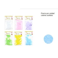 confeti unicolor 15 gr colores surtidos unidad 401226 8003558006335