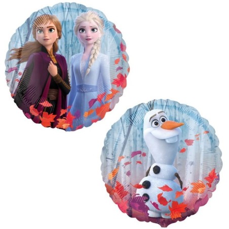 globo frozen 2 45 cm helio o aire 4038601 8003558006335