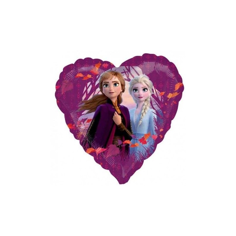 Globo Frozen 2 corazon 45 cm
