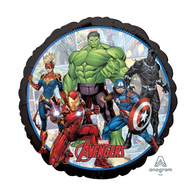 Globo Los Vengadores 45 cm Marvel Power