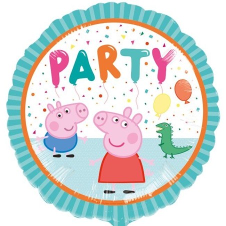 globo peppa pig 45 cm helio o aire 4132701 8003558006335