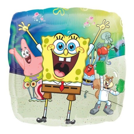 globo bob esponja y sus amigos 45 cm 4153801 8003558006335