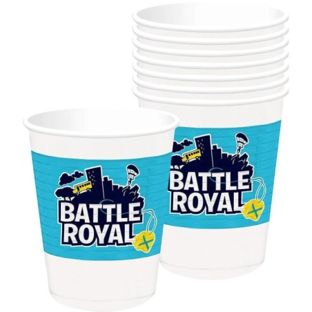 vasos battle royal simil fornite 8 uds 473 ml 4212412 8434077040591
