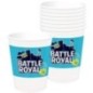 Vasos Battle Royal simil Fornite 8 uds 473 ml