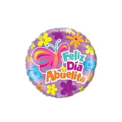 globo feliz dia abuelita abuela 45 cm 42636 8434077040591