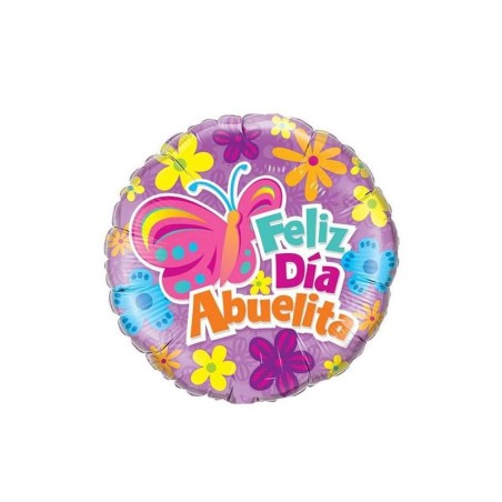 globo feliz dia abuelita abuela 45 cm 42636 8434077040591
