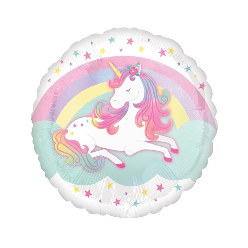 Globo Unicornio encantado 45 cm