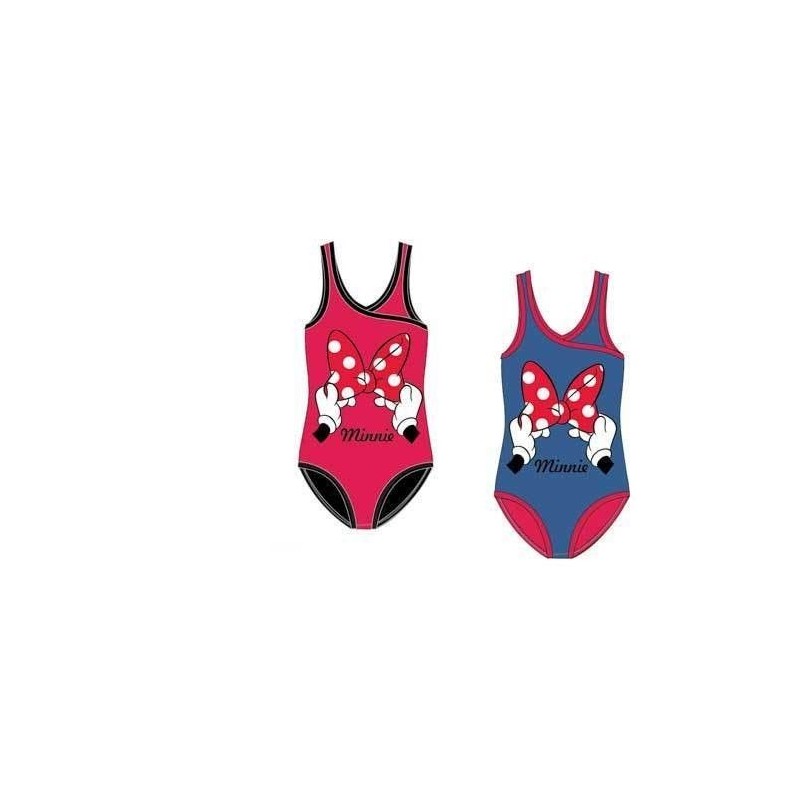 Bañador Minnie Mouse niña playa o piscina