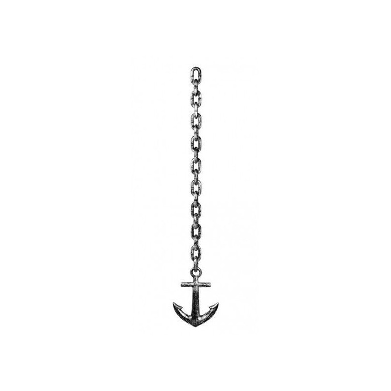 Ancla plastico decoracion con cadena 106 cm