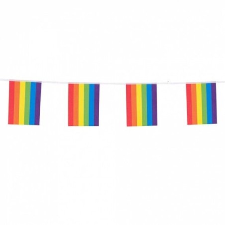 guirnalda bandera arcoiris orgullo 3 mt 14x20 cm 44734 8434077040591