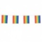 Guirnalda bandera arcoiris orgullo 3 mt 14x20 cm