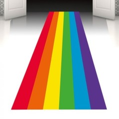alfombra arcoiris orgullo para decoracion 8 450x60 cm 44745 8434077040591