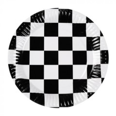 platos racing carrera coches f1 10 uds 23 cm 44747 8434077040591