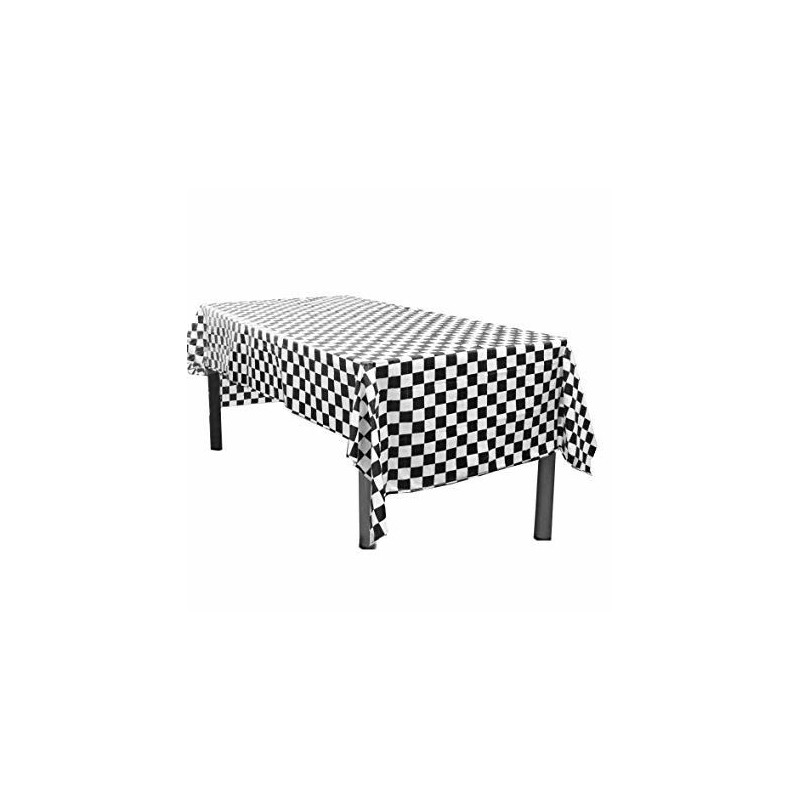 Mantel Racing a cuadros coches 130 x 180 cm
