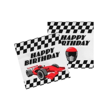 servilletas carrera coches f1 20 uds de 33 cm 44779 8434077040591